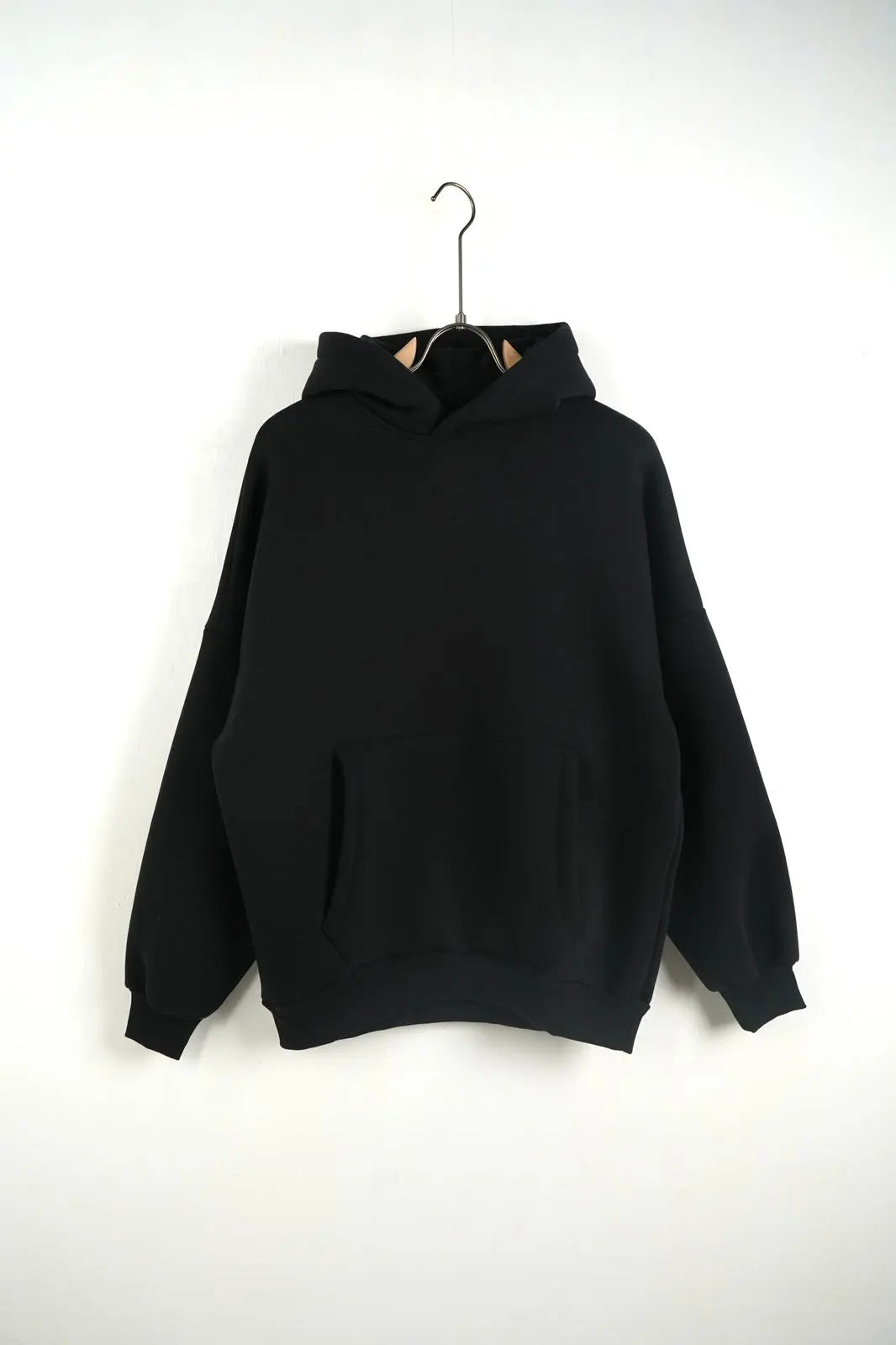 Felpa Duca Homme Uomo | Oversize con Cappuccio | Nero Duca Homme