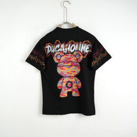 T Shirt Duca Homme Bambino Stampa Teddy Duca Homme