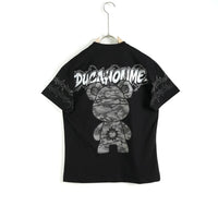 T Shirt Duca Homme Bambino Stampa Teddy Duca Homme