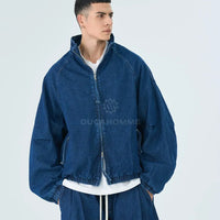 Bomber Duca Homme Denim Blu