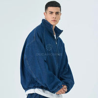 Bomber Duca Homme Denim Blu