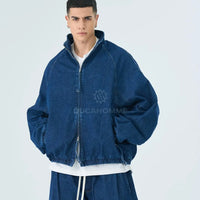 Bomber Duca Homme Denim Blu