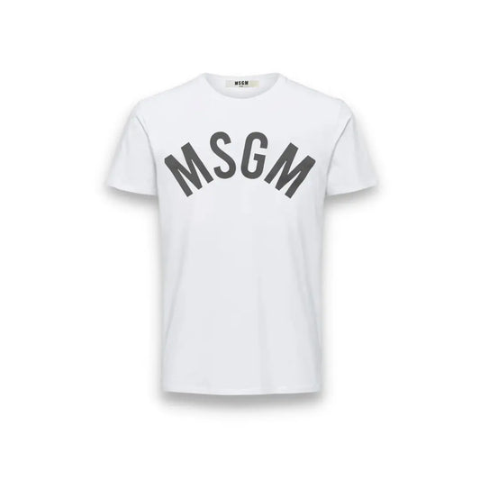 T-SHIRT LOGO MSGM (8746379379028) (9670023708999)