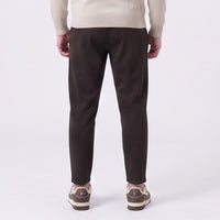 Duca Homme uomo pantalone aderente marrone slim fit streetwear Made in Italy - foto 3