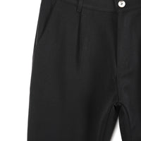 Duca Homme Pantalone Slim Fit Strutturato Nero | Uomo