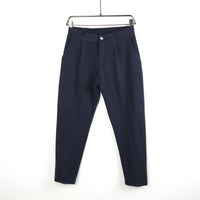 Duca Homme abbigliamento uomo: pantalone slim fit strutturato blu, taglie e vestibilità - foto 4