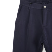 Duca Homme Pantalone Slim Fit Strutturato Blu | Uomo