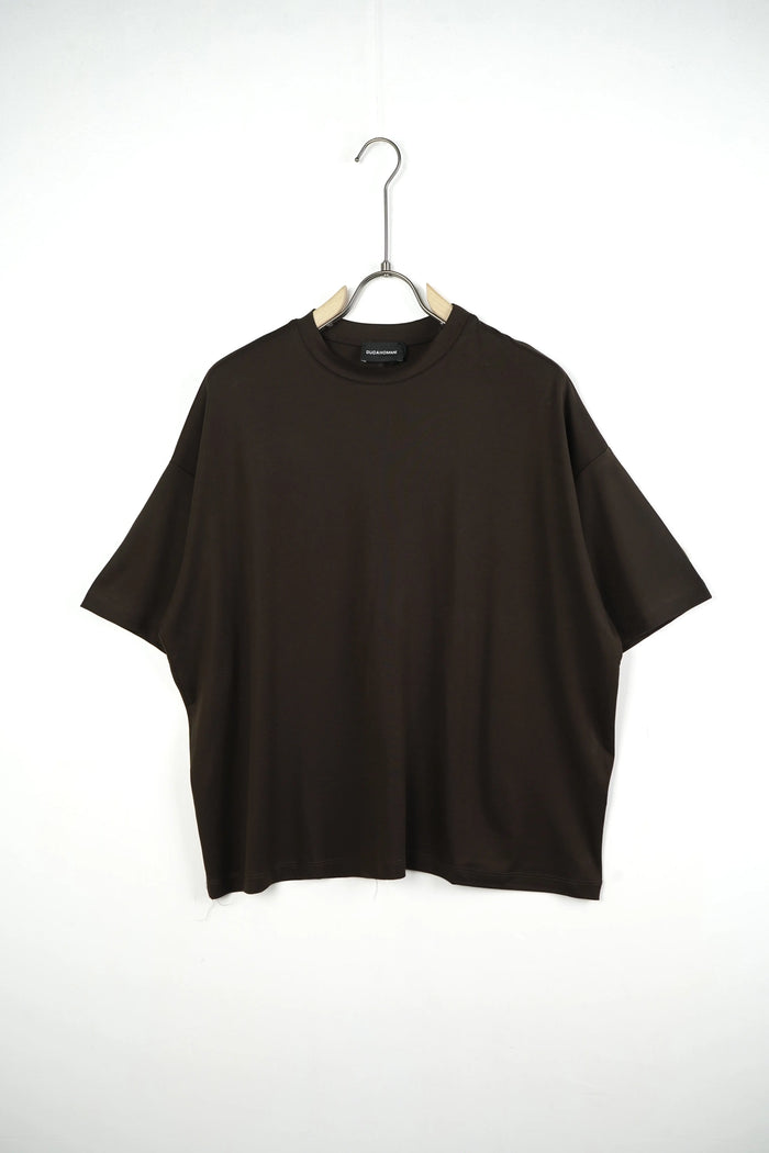 Duca Homme T-shirt marrone uomo - maglietta slim Made in Italy | Hype Outlet