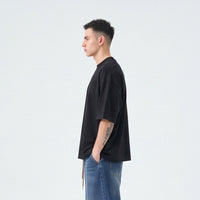 Duca Homme uomo maglietta nero slim streetwear Made in Italy - foto 3