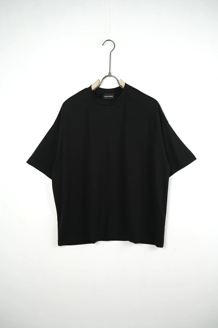 Duca Homme T-shirt nero uomo - maglietta slim Made in Italy | Hype Outlet