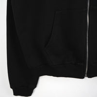 Duca Homme Felpa con Cappuccio e Zip Nero | Uomo
