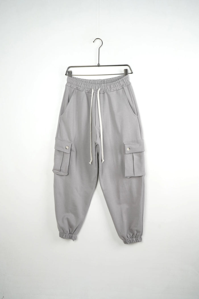 Duca Homme Pantalone Cargo Oversize grigio campus uomo - cargo largo oversize Made in Italy | Hype Outlet