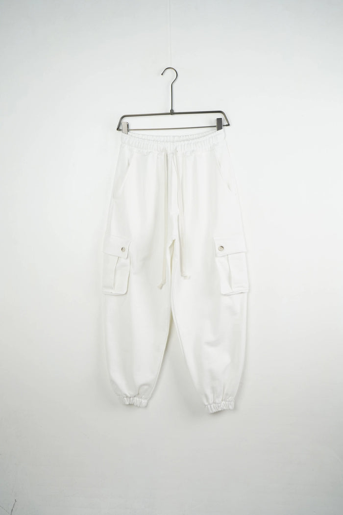 Duca Homme Pantalone Cargo Oversize bianco uomo - cargo largo oversize Made in Italy | Hype Outlet