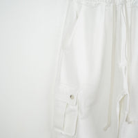 Duca Homme uomo cargo largo bianco oversize streetwear Made in Italy - foto 3