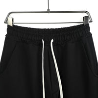 Pantalone Cargo Oversize Duca Homme nero per uomo, cargo largo, 100% cotone