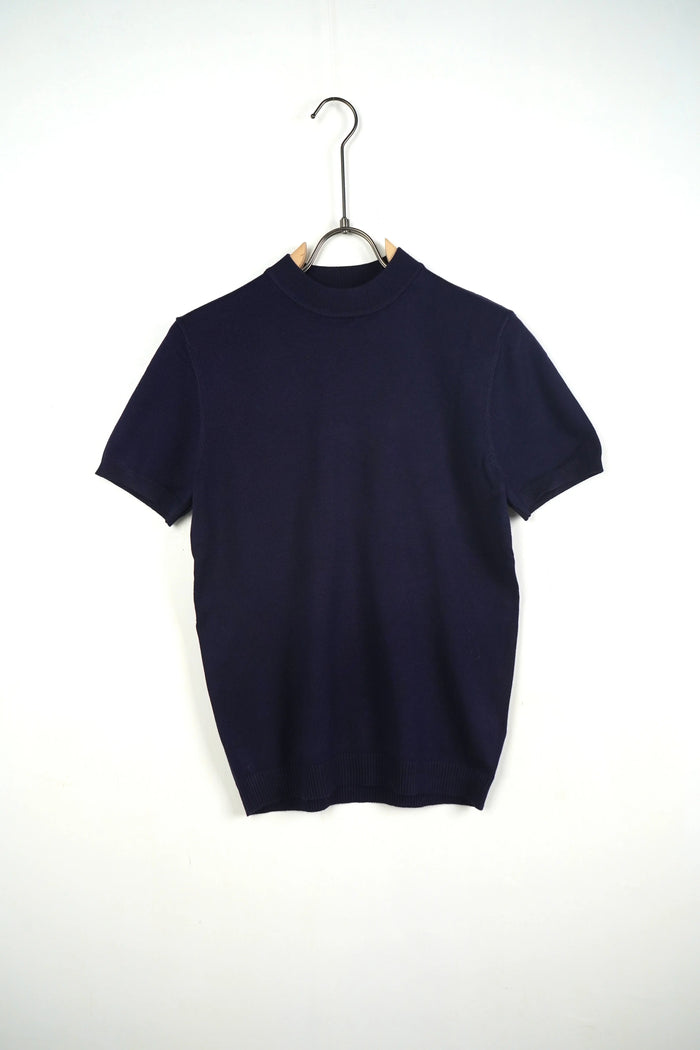 Duca Homme T-shirt Girocollo in Maglia blu uomo - maglia leggera manica corta slim fit collezione 2026 | Hype Outlet