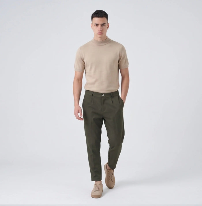 Duca Homme t-shirt girocollo in maglia albicocca online outlet, spedizione 2-4 giorni Klarna - foto 5