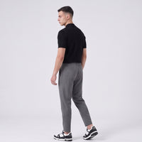 Duca Homme T-shirt Girocollo in Maglia Nero | Uomo