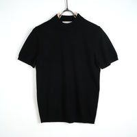 Duca Homme T-shirt Girocollo in Maglia nero uomo - maglia leggera manica corta slim fit collezione 2026 | Hype Outlet