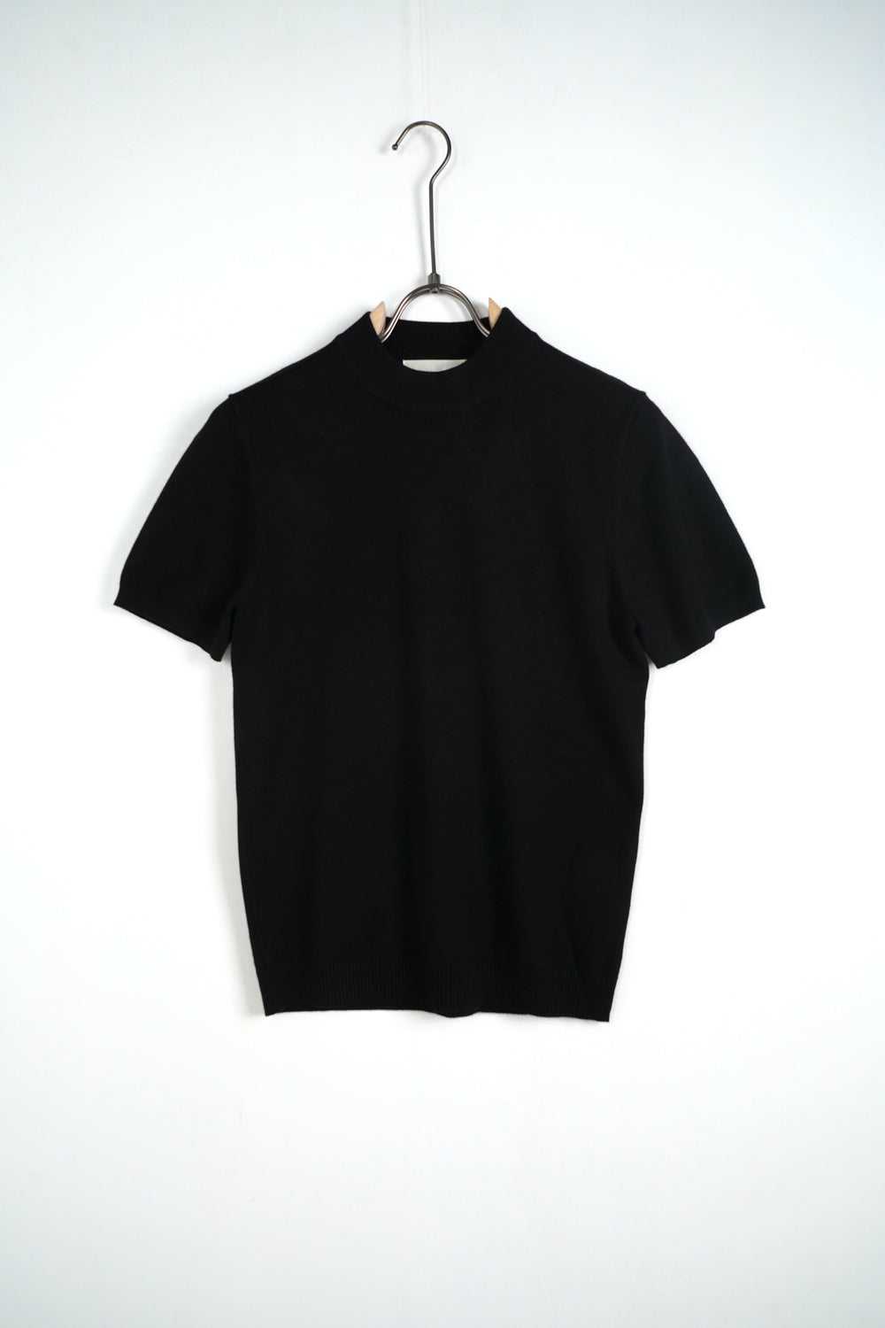 Duca Homme T-shirt Girocollo in Maglia nero uomo - maglia leggera manica corta slim fit collezione 2026 | Hype Outlet