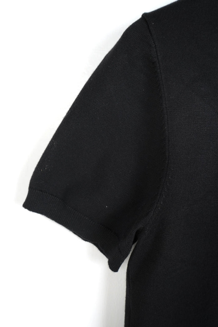 Duca Homme uomo maglia leggera manica corta nero slim fit streetwear collezione 2026 - foto 3