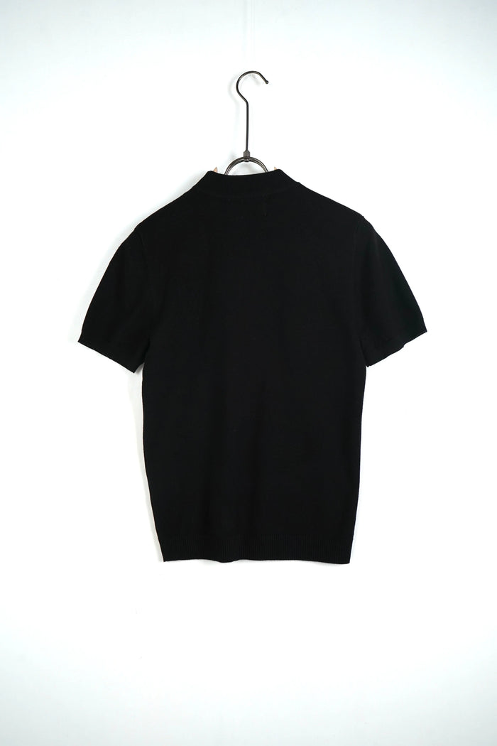 Duca Homme abbigliamento uomo: t-shirt girocollo in maglia nero, taglie e vestibilità - foto 4