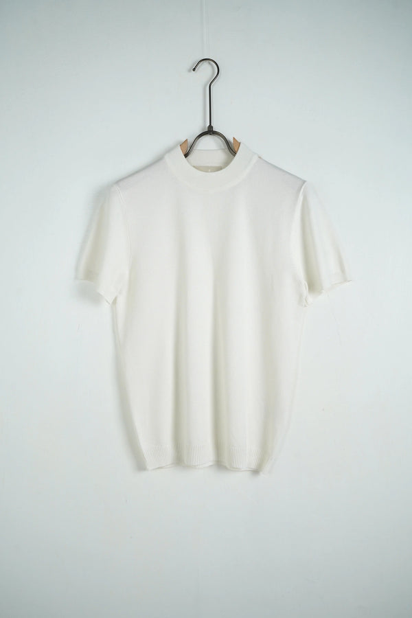 Duca Homme T-shirt Girocollo in Maglia Bianco riso | Uomo