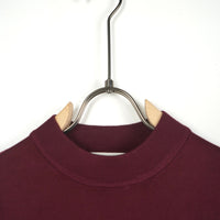 T-shirt Girocollo in Maglia Duca Homme bordeaux per uomo, maglia leggera manica corta, 70% viscosa, 30% poliestere