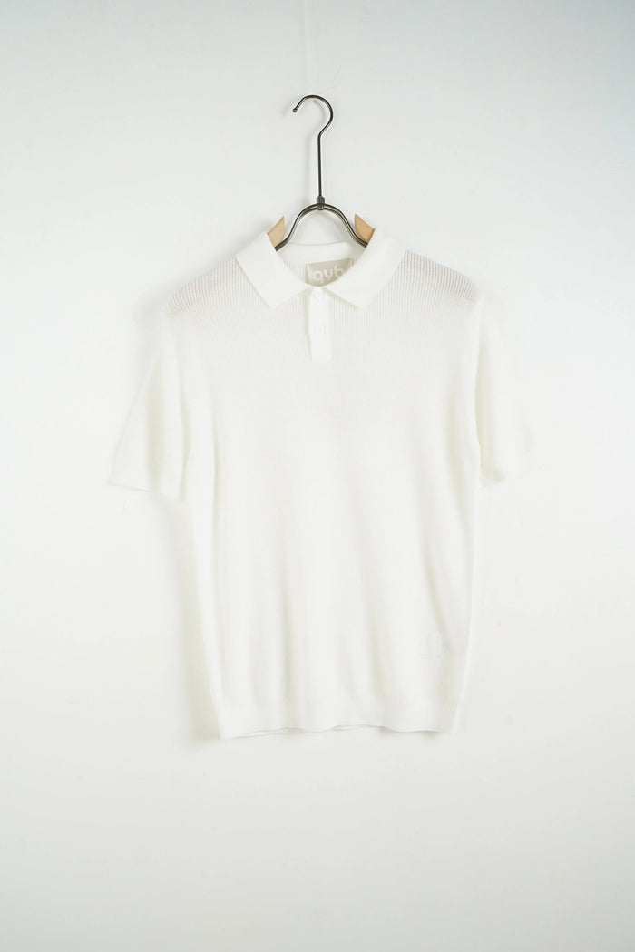 Duca Homme Polo in Maglia bianco riso uomo - polo in filo slim fit collezione 2026 | Hype Outlet