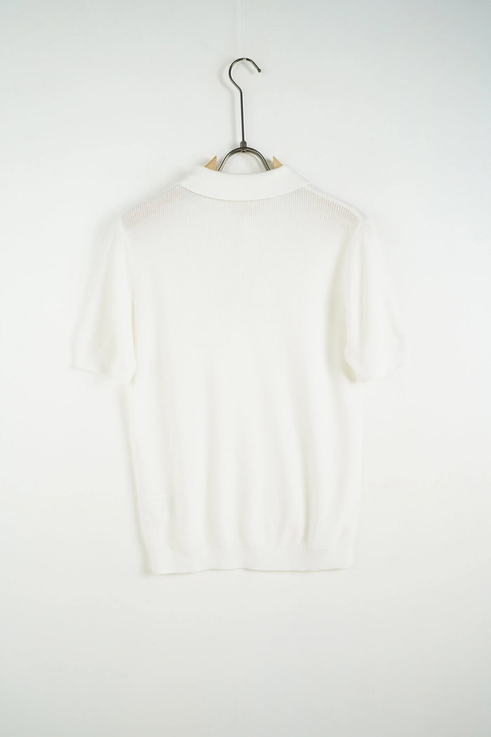 Duca Homme abbigliamento uomo: polo in maglia bianco riso, taglie e vestibilità - foto 4