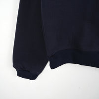 Duca Homme uomo felpa squadrata blu boxy fit streetwear Made in Italy - foto 3
