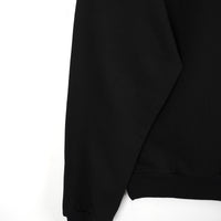 Duca Homme Felpa Girocollo Boxy Fit Nero | Uomo