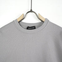 Felpa Girocollo Boxy Fit Duca Homme grigio campus per uomo, felpa squadrata, 65% cotone, 35% poliestere