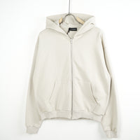 Duca Homme Felpa con Cappuccio e Zip beige uomo - hoodie con zip Made in Italy | Hype Outlet