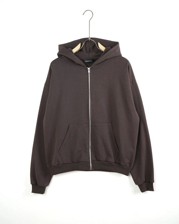 Duca Homme Felpa con Cappuccio e Zip marrone uomo - hoodie con zip Made in Italy | Hype Outlet