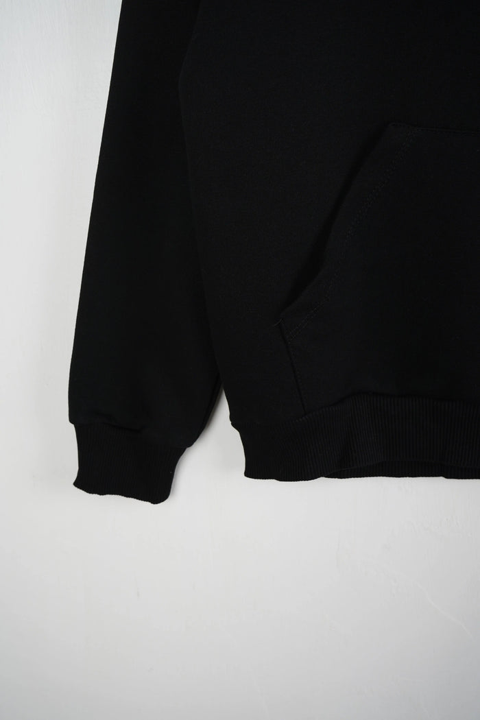 Duca Homme abbigliamento bambino 10-16 anni: completo felpa e pantalone cargo nero, taglie e vestibilità - foto 4