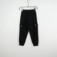 Duca Homme Completo Felpa e Pantalone Cargo Nero | Bambino Duca Homme