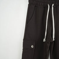 Duca Homme Completo Felpa e Pantalone Cargo Marrone | Bambino Duca Homme