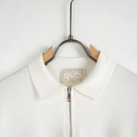 Duca Homme polo con zip semiover bianco riso online outlet, spedizione 2-4 giorni Klarna - foto 5