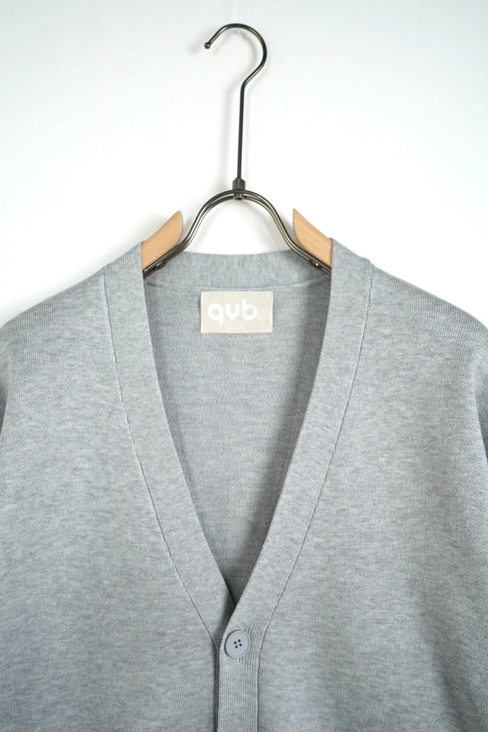 Cardigan Duca Homme grigio chiaro per uomo, cardigan in maglia, 5% lana, 31% acrilico, 21% nylon, 43% poliestere