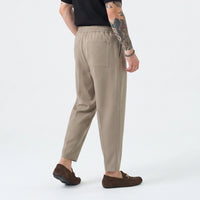 Duca Homme uomo pantalone carrot beige streetwear Made in Italy - foto 3