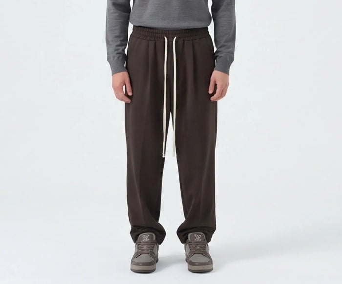 Duca Homme Pantalaccio Baggy Fit marrone uomo - pantalone ampio baggy fit Made in Italy | Hype Outlet