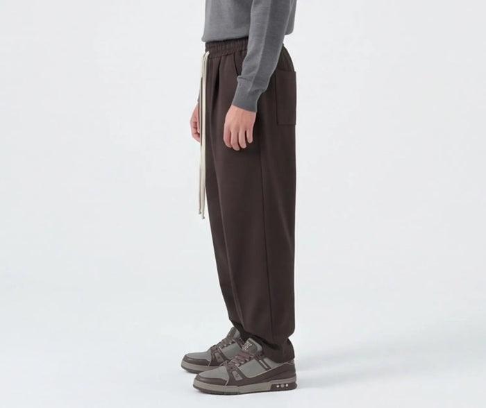 Duca Homme abbigliamento uomo: pantalaccio baggy fit marrone, taglie e vestibilità - foto 4