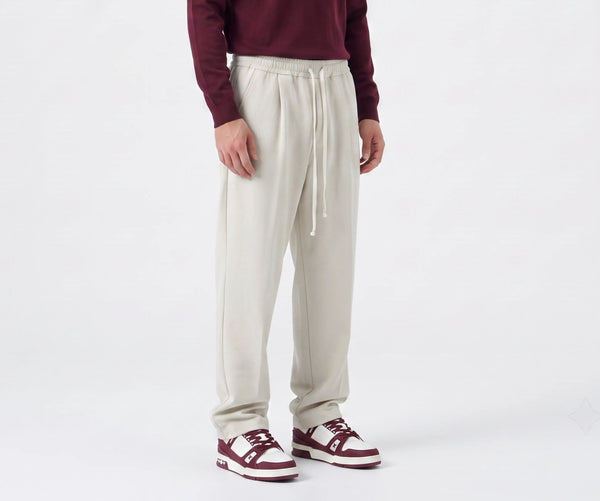 Duca Homme Pantalaccio Baggy Fit Beige chiaro | Uomo