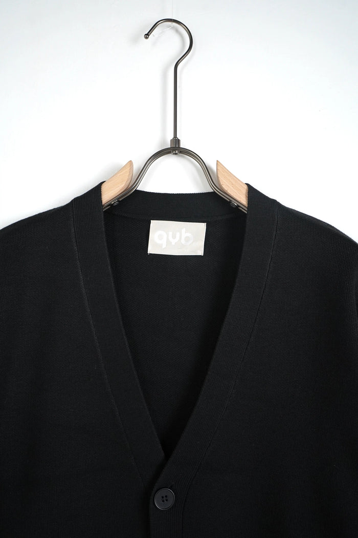 Cardigan Duca Homme nero per uomo, cardigan in maglia, 5% lana, 31% acrilico, 21% nylon, 43% poliestere