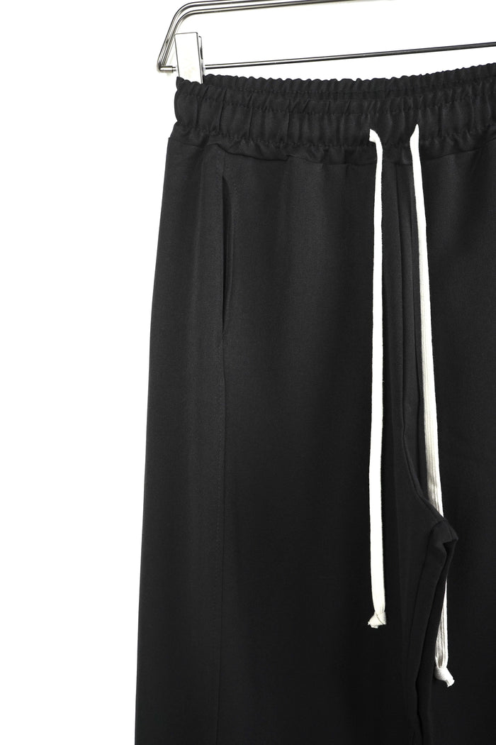 Duca Homme uomo pantalone largo nero baggy fit streetwear Made in Italy - foto 3