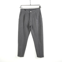 Pantalone Slim Fit Strutturato Duca Homme grigio scuro per uomo, pantalone aderente, 78% poliestere, 18% viscosa