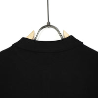 Duca Homme Polo Manica Lunga Full Zip Nero | Uomo Duca Homme