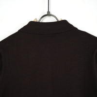 Duca Homme polo manica lunga full zip marrone caffè online outlet, spedizione 2-4 giorni Klarna - foto 5