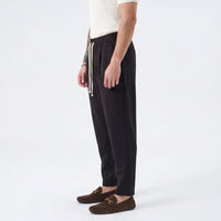 Pantalaccio Elegante Carrot Fit Duca Homme marrone per uomo, pantalone carrot, 78% poliestere, 18% viscosa elasticizzato